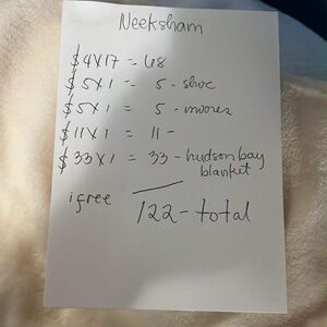 Bundle for neeksham